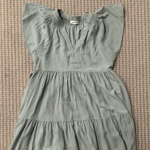 Calvin Klein Mint Green Maxi Dress